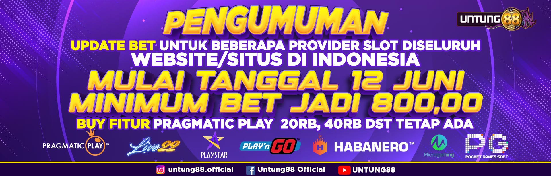 INFO PERUBAHAN BET