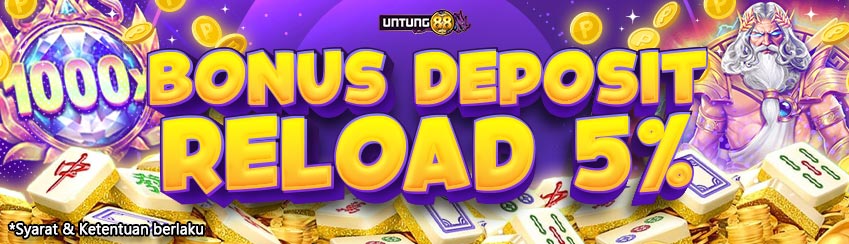 BONUS RELOAD 5% HARIAN SLOT